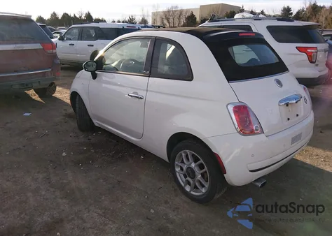 2014 Fiat 500C Pop z USA, uszkodzony, nr VIN 3C3CFFDR0ET267838